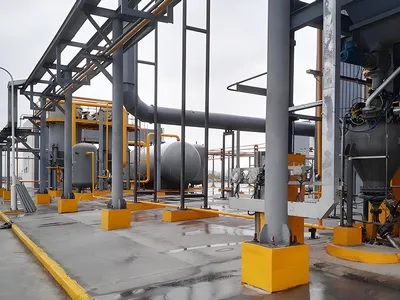 سیستم انتقال مخزن تحت فشار حلقه بسته نیتروژن پودر کاربید