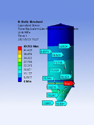 نرم‌افزار طراحی اختصاصی برای سیستم‌های تخلیه مواد، سیلوهای مخلوط، سیلوهای ذخیره‌سازی، جمع‌آوری‌کننده‌های گرد و غبار، غبارگیرها و سیستم‌های تخلیه کیسه
